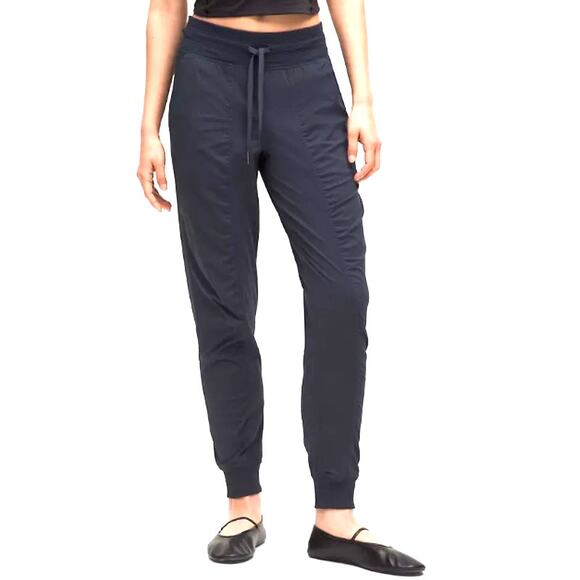Lululemon True Navy Dance Studio Mid-Rise Jogger Full Length Size 14 - Picture 1 of 11